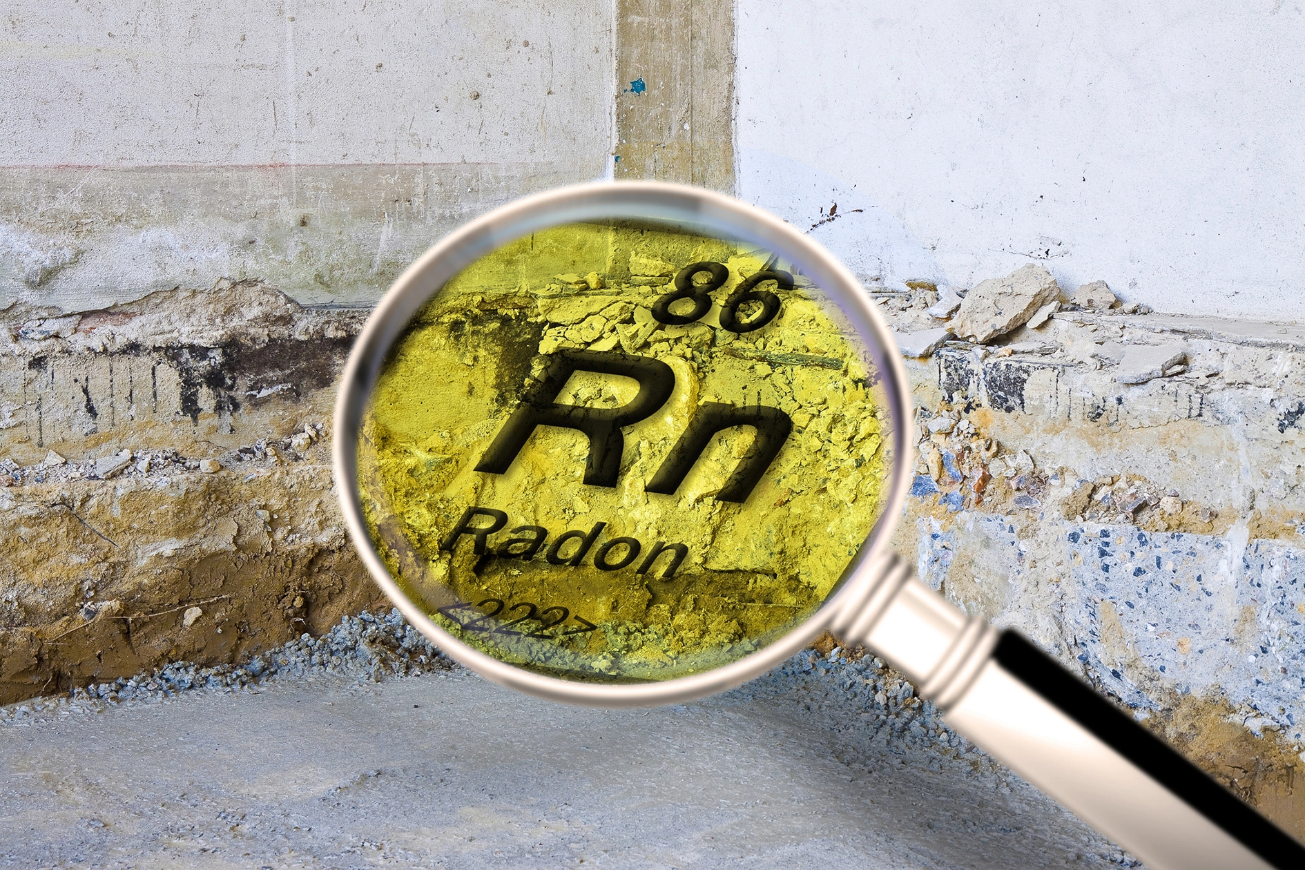 Gas radon 1890